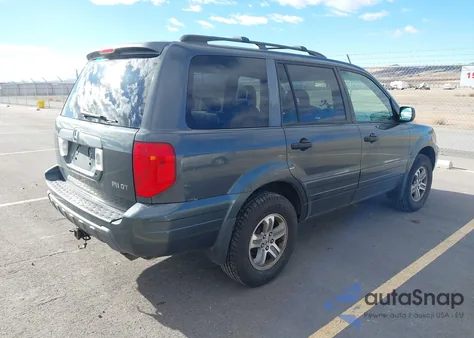 2005 Honda Pilot Ex from USA, damaged, VIN 2HKYF184X5H509702